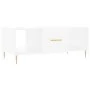 Mesa de centro madera contrachapada blanco 102x50x40 cm de vidaXL, Mesas de centro - Ref: Foro24-829284, Precio: 51,05 €, Des...