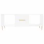 Mesa de centro madera contrachapada blanco 102x50x40 cm de vidaXL, Mesas de centro - Ref: Foro24-829284, Precio: 51,05 €, Des...