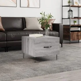 Sonoma Couchtisch aus grauem Sperrholz 50x50x40 cm von vidaXL, Couchtisch - Ref: Foro24-829392, Preis: 38,21 €, Rabatt: %