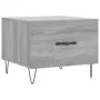 Gray Sonoma plywood coffee table 50x50x40 cm by vidaXL, Coffee table - Ref: Foro24-829392, Price: 38,21 €, Discount: %