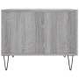 Gray Sonoma plywood coffee table 50x50x40 cm by vidaXL, Coffee table - Ref: Foro24-829392, Price: 38,53 €, Discount: %