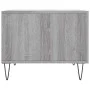Gray Sonoma plywood coffee table 50x50x40 cm by vidaXL, Coffee table - Ref: Foro24-829392, Price: 38,21 €, Discount: %