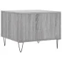 Gray Sonoma plywood coffee table 50x50x40 cm by vidaXL, Coffee table - Ref: Foro24-829392, Price: 38,21 €, Discount: %