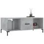 Mesa de centro madera contrachapada gris hormigón 102x50x40 cm de vidaXL, Mesas de centro - Ref: Foro24-829304, Precio: 52,42...