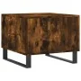 Mesa de centro madera contrachapada roble ahumado 50x50x40 cm de vidaXL, Mesas de centro - Ref: Foro24-829454, Precio: 44,69 ...