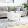 Couchtisch aus Holzwerkstoff glänzend weiß 50x50x40 cm von vidaXL, Couchtisch - Ref: Foro24-829352, Preis: 39,64 €, Rabatt: %