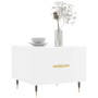 Couchtisch aus Holzwerkstoff glänzend weiß 50x50x40 cm von vidaXL, Couchtisch - Ref: Foro24-829352, Preis: 39,64 €, Rabatt: %