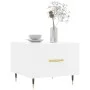 Engineered wood white gloss coffee table 50x50x40 cm by vidaXL, Coffee table - Ref: Foro24-829352, Price: 39,64 €, Discount: %