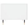 Couchtisch aus Holzwerkstoff glänzend weiß 50x50x40 cm von vidaXL, Couchtisch - Ref: Foro24-829352, Preis: 39,64 €, Rabatt: %