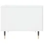 Engineered wood white gloss coffee table 50x50x40 cm by vidaXL, Coffee table - Ref: Foro24-829352, Price: 39,64 €, Discount: %