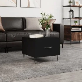 Couchtisch aus schwarzem Sperrholz, 50 x 50 x 40 cm von vidaXL, Couchtisch - Ref: Foro24-829382, Preis: 39,52 €, Rabatt: %