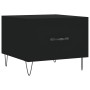 Mesa de centro madera contrachapada negro 50x50x40 cm de vidaXL, Mesas de centro - Ref: Foro24-829382, Precio: 39,82 €, Descu...