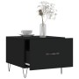 Mesa de centro madera contrachapada negro 50x50x40 cm de vidaXL, Mesas de centro - Ref: Foro24-829382, Precio: 39,82 €, Descu...