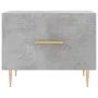 Mesa de centro madera de ingeniería gris hormigón 50x50x40 cm de vidaXL, Mesas de centro - Ref: Foro24-829372, Precio: 37,84 ...