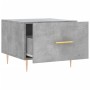 Betongrauer Couchtisch aus Holzwerkstoff, 50 x 50 x 40 cm von vidaXL, Couchtisch - Ref: Foro24-829372, Preis: 38,15 €, Rabatt: %