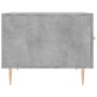 Betongrauer Couchtisch aus Holzwerkstoff, 50 x 50 x 40 cm von vidaXL, Couchtisch - Ref: Foro24-829372, Preis: 38,15 €, Rabatt: %