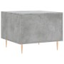 Betongrauer Couchtisch aus Holzwerkstoff, 50 x 50 x 40 cm von vidaXL, Couchtisch - Ref: Foro24-829372, Preis: 38,15 €, Rabatt: %