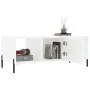 Glossy white plywood coffee table 102x50x40 cm by vidaXL, Coffee table - Ref: Foro24-829310, Price: 53,31 €, Discount: %