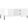Glossy white plywood coffee table 102x50x40 cm by vidaXL, Coffee table - Ref: Foro24-829310, Price: 53,31 €, Discount: %
