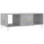 Mesa de centro madera contrachapada gris hormigón 102x50x40 cm de vidaXL, Mesas de centro - Ref: Foro24-829288, Precio: 48,74...