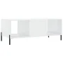 Glossy white plywood coffee table 102x50x40 cm by vidaXL, Coffee table - Ref: Foro24-829310, Price: 53,31 €, Discount: %