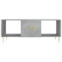 Mesa de centro madera contrachapada gris hormigón 102x50x40 cm de vidaXL, Mesas de centro - Ref: Foro24-829288, Precio: 48,74...