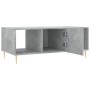 Plywood gray concrete coffee table 102x50x40 cm by vidaXL, Coffee table - Ref: Foro24-829288, Price: 49,20 €, Discount: %