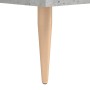 Mesa de centro madera contrachapada gris hormigón 102x50x40 cm