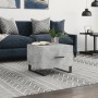Concrete gray engineered wood coffee table 50x50x40 cm by vidaXL, Coffee table - Ref: Foro24-829452, Price: 45,00 €, Discount: %