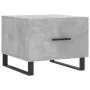 Concrete gray engineered wood coffee table 50x50x40 cm by vidaXL, Coffee table - Ref: Foro24-829452, Price: 44,87 €, Discount: %