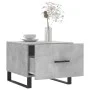 Concrete gray engineered wood coffee table 50x50x40 cm by vidaXL, Coffee table - Ref: Foro24-829452, Price: 44,87 €, Discount: %
