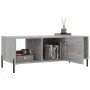 Mesa de centro madera contrachapada gris Sonoma 102x50x40 cm de vidaXL, Mesas de centro - Ref: Foro24-829314, Precio: 57,03 €...