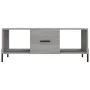 Mesa de centro madera contrachapada gris Sonoma 102x50x40 cm de vidaXL, Mesas de centro - Ref: Foro24-829314, Precio: 57,03 €...