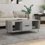 Sonoma-Couchtisch aus grauem Sperrholz, 102 x 50 x 40 cm von vidaXL, Couchtisch - Ref: Foro24-829298, Preis: 50,13 €, Rabatt: %