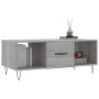 Sonoma-Couchtisch aus grauem Sperrholz, 102 x 50 x 40 cm von vidaXL, Couchtisch - Ref: Foro24-829298, Preis: 50,49 €, Rabatt: %