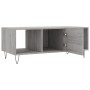 Sonoma-Couchtisch aus grauem Sperrholz, 102 x 50 x 40 cm von vidaXL, Couchtisch - Ref: Foro24-829298, Preis: 50,49 €, Rabatt: %
