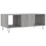 Sonoma-Couchtisch aus grauem Sperrholz, 102 x 50 x 40 cm von vidaXL, Couchtisch - Ref: Foro24-829298, Preis: 50,13 €, Rabatt: %