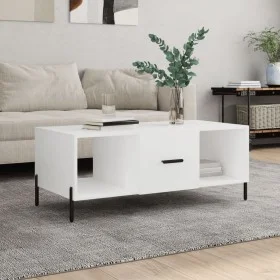 Couchtisch aus weißem Sperrholz, 102 x 50 x 40 cm von vidaXL, Couchtisch - Ref: Foro24-829308, Preis: 55,47 €, Rabatt: %