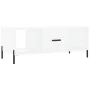 Couchtisch aus weißem Sperrholz, 102 x 50 x 40 cm von vidaXL, Couchtisch - Ref: Foro24-829308, Preis: 55,47 €, Rabatt: %