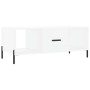 Mesa de centro madera contrachapada blanco 102x50x40 cm de vidaXL, Mesas de centro - Ref: Foro24-829308, Precio: 56,34 €, Des...
