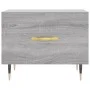 Mesa de centro madera contrachapada gris Sonoma 50x50x40 cm de vidaXL, Mesas de centro - Ref: Foro24-829360, Precio: 39,76 €,...