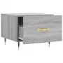 Mesa de centro madera contrachapada gris Sonoma 50x50x40 cm de vidaXL, Mesas de centro - Ref: Foro24-829360, Precio: 39,76 €,...