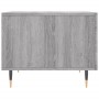 Mesa de centro madera contrachapada gris Sonoma 50x50x40 cm de vidaXL, Mesas de centro - Ref: Foro24-829360, Precio: 40,09 €,...