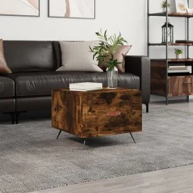 Couchtisch aus geräuchertem Eichenholzwerkstoff, 50 x 50 x 40 cm von vidaXL, Couchtisch - Ref: Foro24-829342, Preis: 52,24 €,...