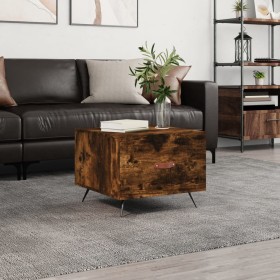 Couchtisch aus geräuchertem Eichenholzwerkstoff, 50 x 50 x 40 cm von vidaXL, Couchtisch - Ref: Foro24-829342, Preis: 52,86 €,...