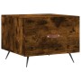 Couchtisch aus geräuchertem Eichenholzwerkstoff, 50 x 50 x 40 cm von vidaXL, Couchtisch - Ref: Foro24-829342, Preis: 52,86 €,...