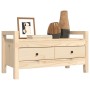 Flurbank aus massivem Kiefernholz, 80 x 40 x 43 cm von vidaXL, Bänke für Hallen und Lager - Ref: Foro24-821784, Preis: 67,06 ...