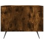 Smoked oak engineered wood coffee table 50x50x40 cm by vidaXL, Coffee table - Ref: Foro24-829342, Price: 52,86 €, Discount: %