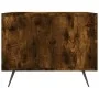 Smoked oak engineered wood coffee table 50x50x40 cm by vidaXL, Coffee table - Ref: Foro24-829342, Price: 52,24 €, Discount: %