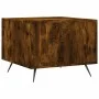 Smoked oak engineered wood coffee table 50x50x40 cm by vidaXL, Coffee table - Ref: Foro24-829342, Price: 52,24 €, Discount: %